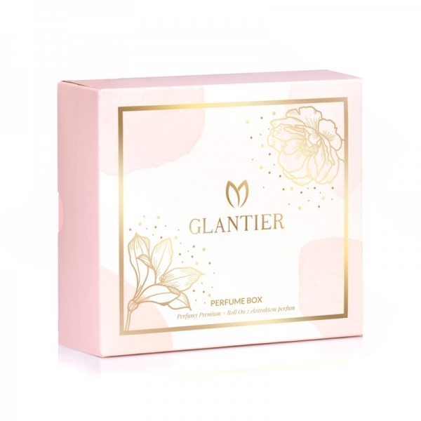 Packshot Perfume Box opakowanie Glantier