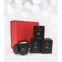 Gift Box z pudełkiem i świecami Glantier | Elegancki prezent